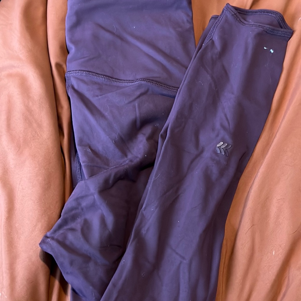 Purple target leggings